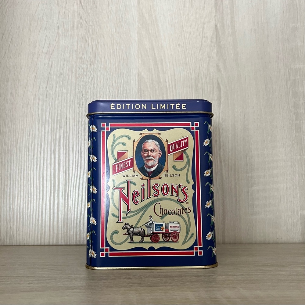 Vintage 1990s Neilson’s Chocolates Limited Edition Collectible Tin
